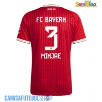 Camisa de time de futebol Bayern Munich Kim Min-jae #3 Replicas 1º Equipamento Feminina 2026-27 Manga Curta